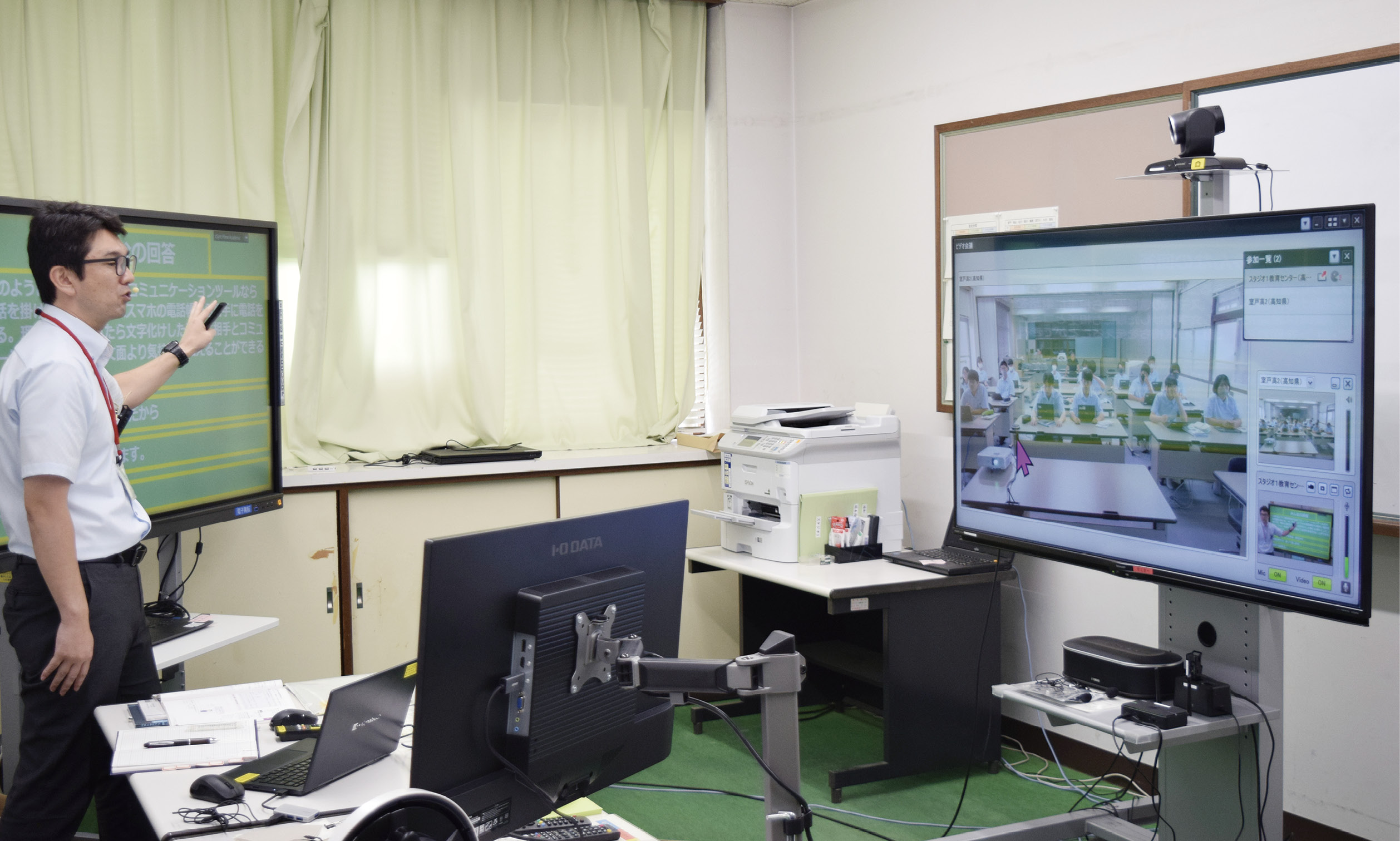 生徒が一人でも授業を開講 遠隔授業の先進的な取り組み